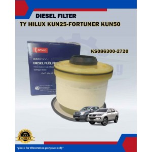 Toyota Hilux KUN25-KUN26-Fortuner KUN50-Hiace KDH200 Diesel Filter-KS086300-2720 (23390-0L041/YZZA1)