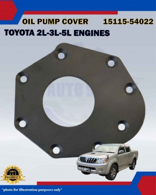 Oil Pump Cover-Toyota Hilux 2L-3L-5L Engines-15115-54022