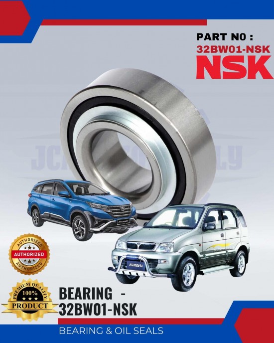 Rear Hub Bearing-Perodua Kembara-Toyota Avanza-Rush-NSK(JAPAN)-32BW01 Bearing and Oil Seals image