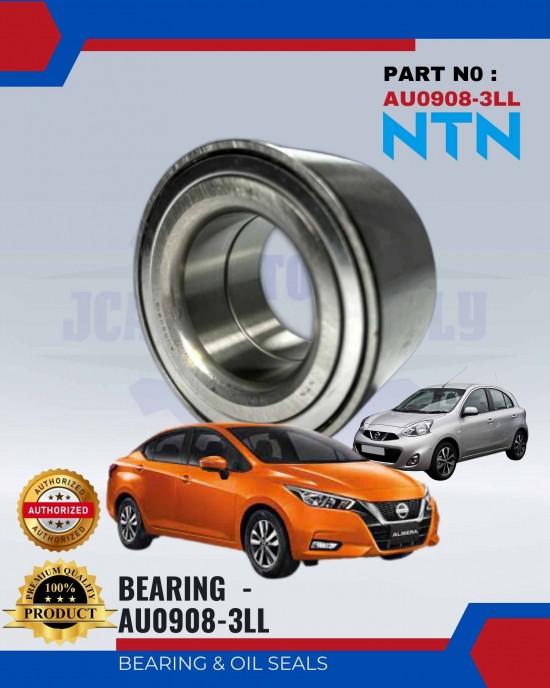 Rear Hub Bearing-Nissan Almera March K13-NTN-AU0908-3LL Bearing and Oil Seals image