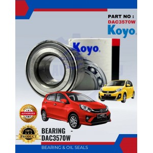 Front Hub Wheel Bearing-Perodua Myvi Lagi Best-Axia-Bezza-KOYO-DAC3570W