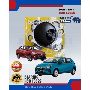 Rear Hub Bearing With Abs-Perodua Bezza-Axia-NIS-H3B 10525S