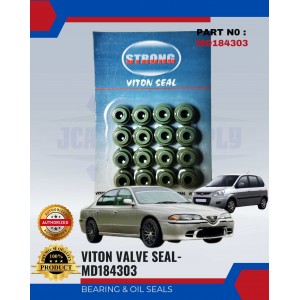 VITON VALVE SEAL SET-PROTON PERDANA V6-WIRA 1.6-HYUNDAI MATRIX 1.6-STRONG-16PCS-MD184303