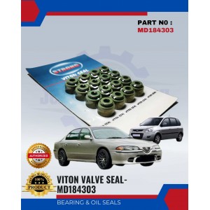 Valve Seal Set (16pcs)-Proton Wira 1.6cc-Perdana V6-Hyundai Matrix 1.6cc-MD184303