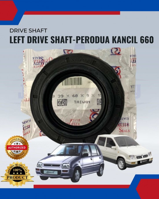 Left Drive Shaft Oil Seal-Perodua Kancil 660 Bearing and Oil Seals image