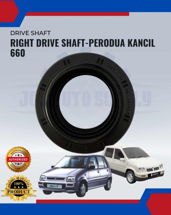 Right Drive Shaft Oil Seal-Perodua Kancil 660 Bearing and Oil Seals image