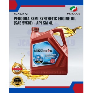 Perodua Semi Synthetic Engine Oil (SAE 5W30) - API SM 4L