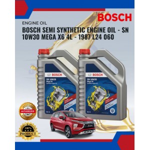 Bosch Semi Synthetic Engine Oil-Sn 10w30 Mega X6 4l-1987 L24 060