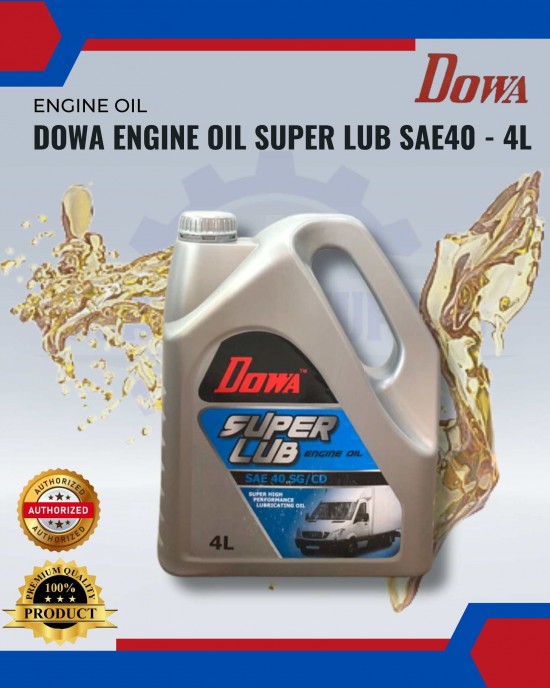 Dowa Engine Oil Super Lub SAE40 - 4L Engine Oils & Fluids image