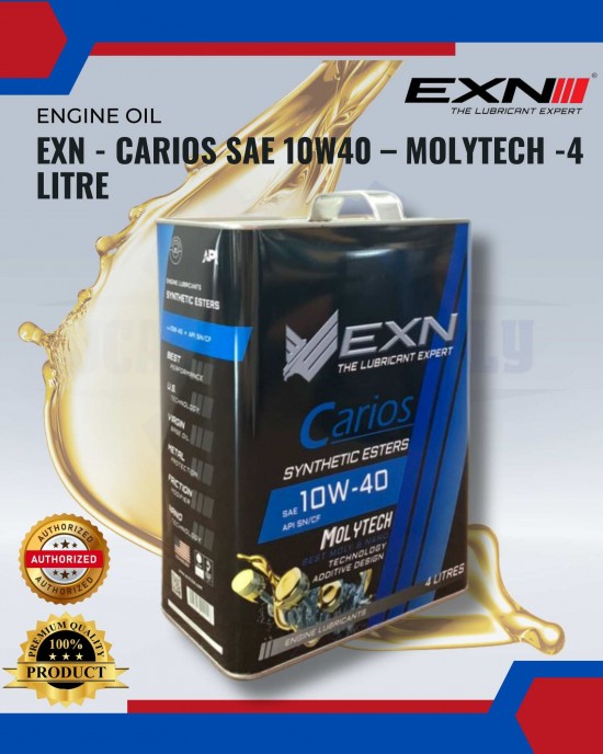 EXN Carios Synthetic Esters Molytech SAE 10W-40 (4L) image