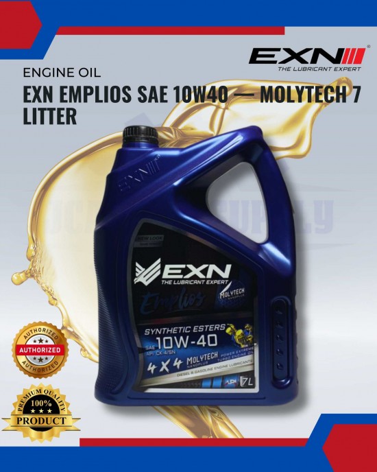 EXN Emplios SAE 10W40-Molytech 7 LITTER image
