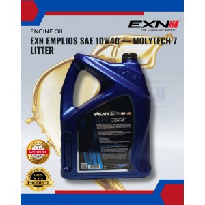 EXN Emplios SAE 10W40-Molytech 7 LITTER EXN Emplios SAE 10W40-Molytech 7 LITTER