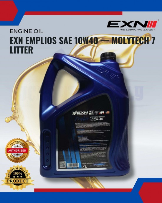 EXN Emplios SAE 10W40-Molytech 7 LITTER image