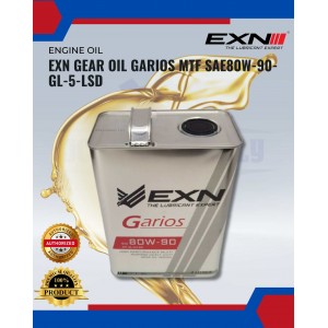 EXN Gear Oil Garios MTF SAE80W-90 GL-5/LSD (4L)