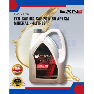 Exn-Carios-Sae 20W-50 Api Sm-Mineral-4litres