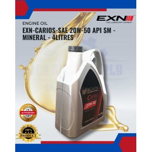 Exn-Carios-Sae 20W-50 Api Sm-Mineral-4litres