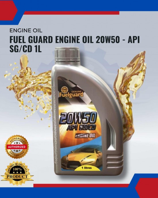 Fuel Guard Engine Oil 20W50 - API SG/CD 1L Engine Oils & Fluids image