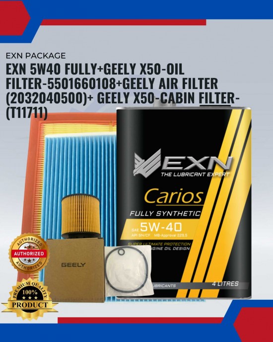 GEELY PACKAGE PROTON X50-EXN PACKAGE Engine Oil & Fluids image