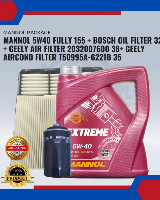 GEELY PACKAGE PROTON X70 1.8CC CKD-MANNOL PACKAGE Engine Oil & Fluids image