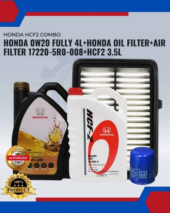 HONDA HCF2 COMBO (HONDA 0W20) - HONDA CITY GM6-T9A Engine Oil & Fluids image