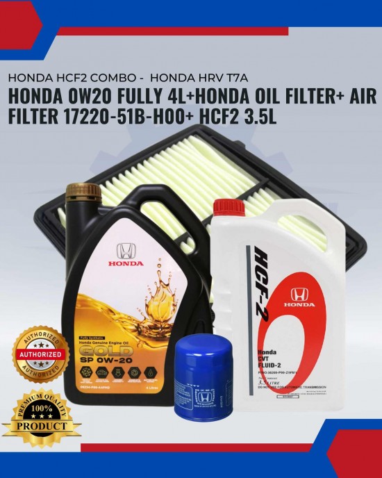 HONDA HCF2 COMBO (HONDA 0W20) - HONDA HRV T7A Engine Oil & Fluids image