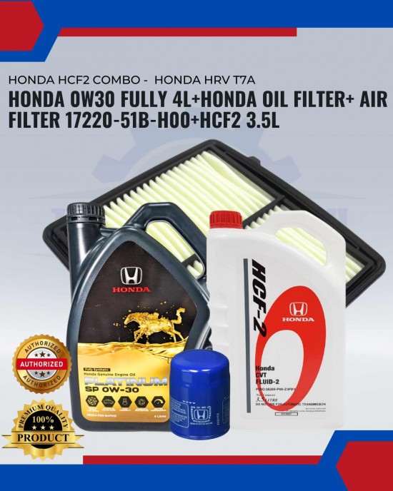 HONDA HCF2 COMBO (HONDA 0W30) - HONDA HRV T7A Engine Oil & Fluids image