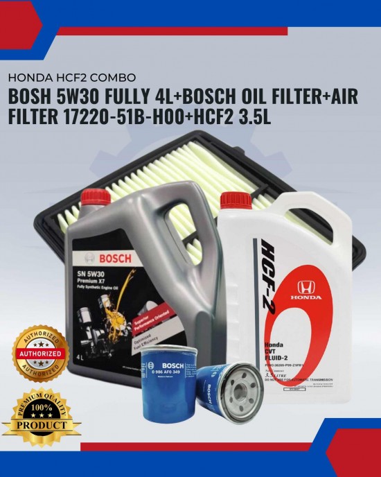 HONDA HCF2 COMBO (BOSCH 5W30) - HONDA HRV T7A Engine Oil & Fluids image