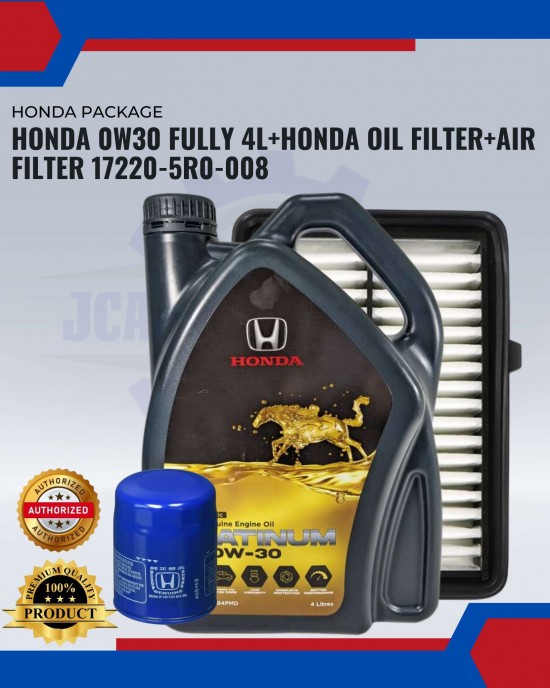 COMBO PACKAGE HONDA BRV 1.5CC 2021.CITY GM6(T9A>YEAR 2017).HRV HYBRID RU1.U2.JAZZ GK5 (T5A>YEAR 2015)-HONDA 0W30 PACKAGE Engine Oil & Fluids image