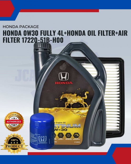 COMBO PACKAGE HONDA CIVIC FC(TEA YEAR 2017-2020) 1.5CC.CRV RW1-RW2(TLA.TME YEAR 2016-2022)-HONDA PACKAGE Engine Oil & Fluids image