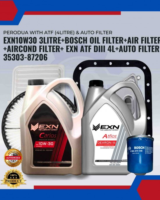 PERODUA with ATF (4Litre) & AUTO FILTER-KANCIL. VIVA. KENARI. KELISA-EXN PACKAGE Engine Oil & Fluids image