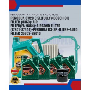 PERODUA with ATF (4Litre) & AUTO FILTER-MYVI D20N (YEAR2017 AND ABOVE)-ARUZ-PERODUA