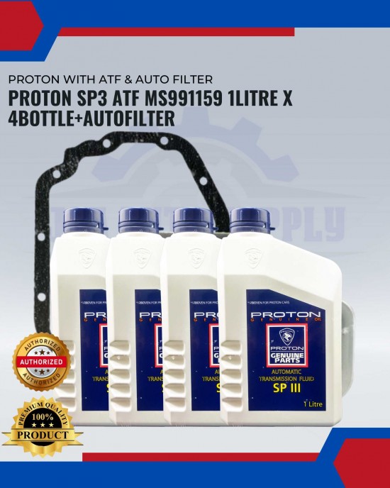 PROTON WITH ATF & AUTO FILTER - SAGA. ISWARA. WIRA 12V-MD737840 Engine Oil & Fluids image