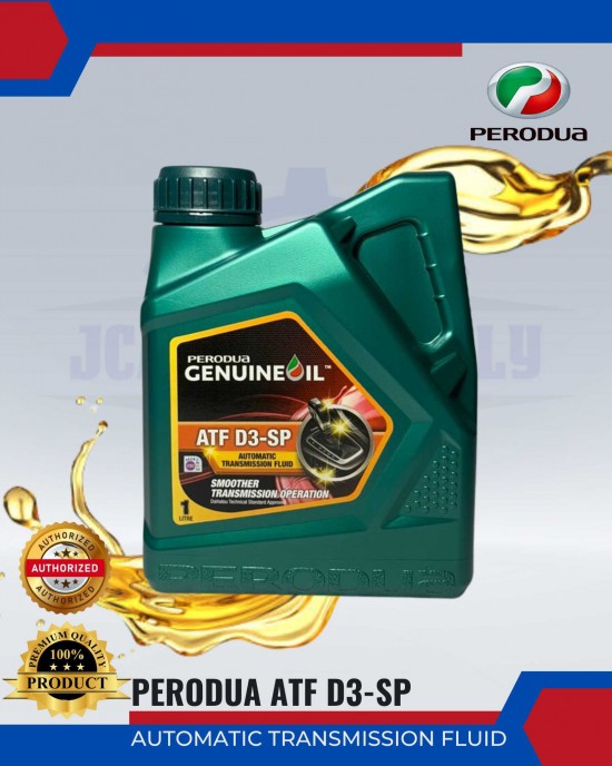 Perodua ATF Auto Oil - Perodua D3-SP-1Litre Engine Oils & Fluids image