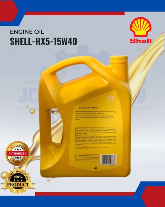 SHELL-HX5-15W40 Engine Oils & Fluids image