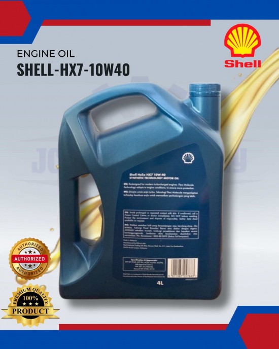 SHELL-HX7-10W40-Engine Oil Engine Oils & Fluids image