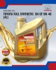 TOYOTA 5W40 FULLY SYNTHETIC ENGINE OIL - API SN/CF -4L Engine Oils & Fluids image