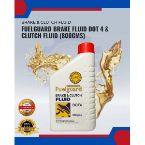 Fuelguard Brake Fluid Dot 4 & Clutch Fluid (800gms)