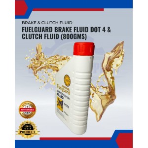 Fuelguard Brake Fluid Dot 4 & Clutch Fluid (800gms)