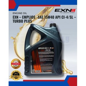 Exn-Emplios-SAE 15W40 API CI-4/SL-Turbo Plus