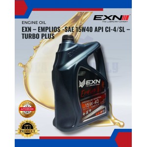 Exn-Emplios-SAE 15W40 API CI-4/SL-Turbo Plus