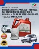 PERODUA Service Package - PERODUA SAE 10W30 Mineral Engine Oil 3L ORIGINAL + Oil Filter 15601-00R01-000 - KELISA, KANCIL, VIVA Engine Oils & Fluids image