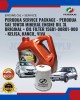 PERODUA Service Package - PERODUA SAE 10W30 Mineral Engine Oil 3L ORIGINAL + Oil Filter 15601-00R01-000 - KELISA, KANCIL, VIVA Engine Oils & Fluids image