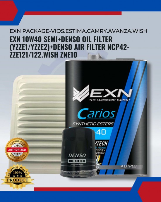 EXN Package-Toyota Vios.Estima.Altis.Camry.Avanza.Wish Engine Oil & Fluids image