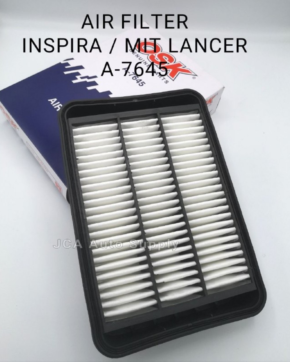 AIR FILTERINSPIRAMITSUBISHI LANCEROSK A76451500A086 JCA AUTO SUPPLY