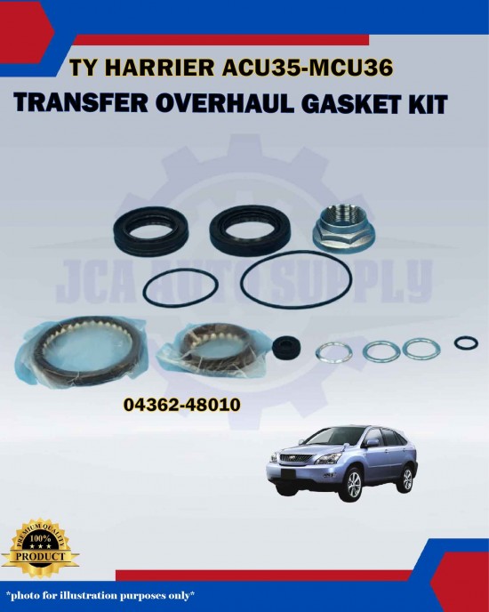 Transfer Overhaul Gasket Kit with Bush-Toyota Harrier ACU35-MCU36-04362-48010 Transfer Overhaul Gasket Kit with Bush-Toyota Harrier ACU35-MCU36-04362-48010