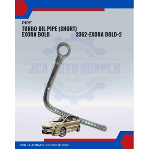 Turbo Oil Pipe (Short)-Proton Exora Bold Turbo-Preve Turbo-3362-EXORA BOLD-2-812802 Turbo Oil Pipe (Short)-Proton Exora Bold Turbo-Preve Turbo-3362-EXORA BOLD-2-812802