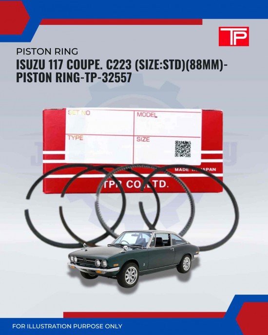 Isuzu 117 Coupe. C223 (Size:STD)(88mm)-Piston Ring-TP-32557