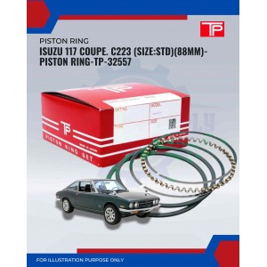 Isuzu 117 Coupe. C223 (Size:STD)(88mm)-Piston Ring-TP-32557 Isuzu 117 Coupe. C223 (Size:STD)(88mm)-Piston Ring-TP-32557