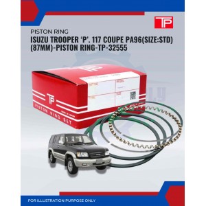 Isuzu Trooper ‘P’. 117 Coupe PA96(Size:STD)(87mm)-Piston Ring-TP-32555