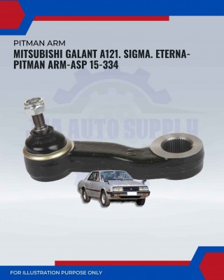 Pitman Arm-Mitsubishi Galant A121-Sigma-Eterna-ASP15-334-MB241165